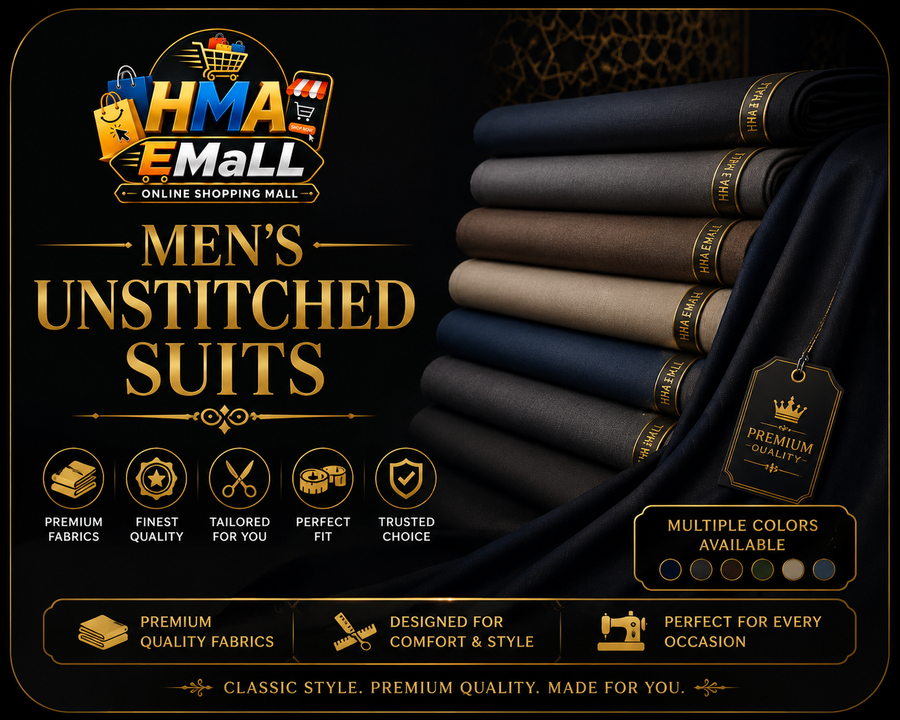 Men's Unstitched Suits
