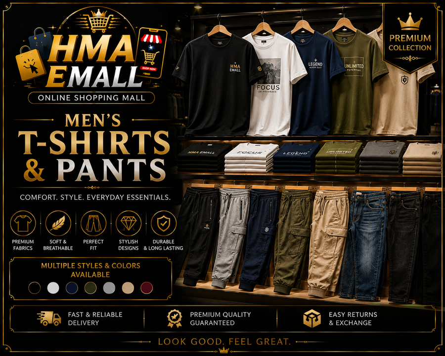 Men's T-Shirts & Pants