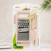 2 In 1 Perfect For Preparing Food Vegetable Slicer Fruit Knife Set