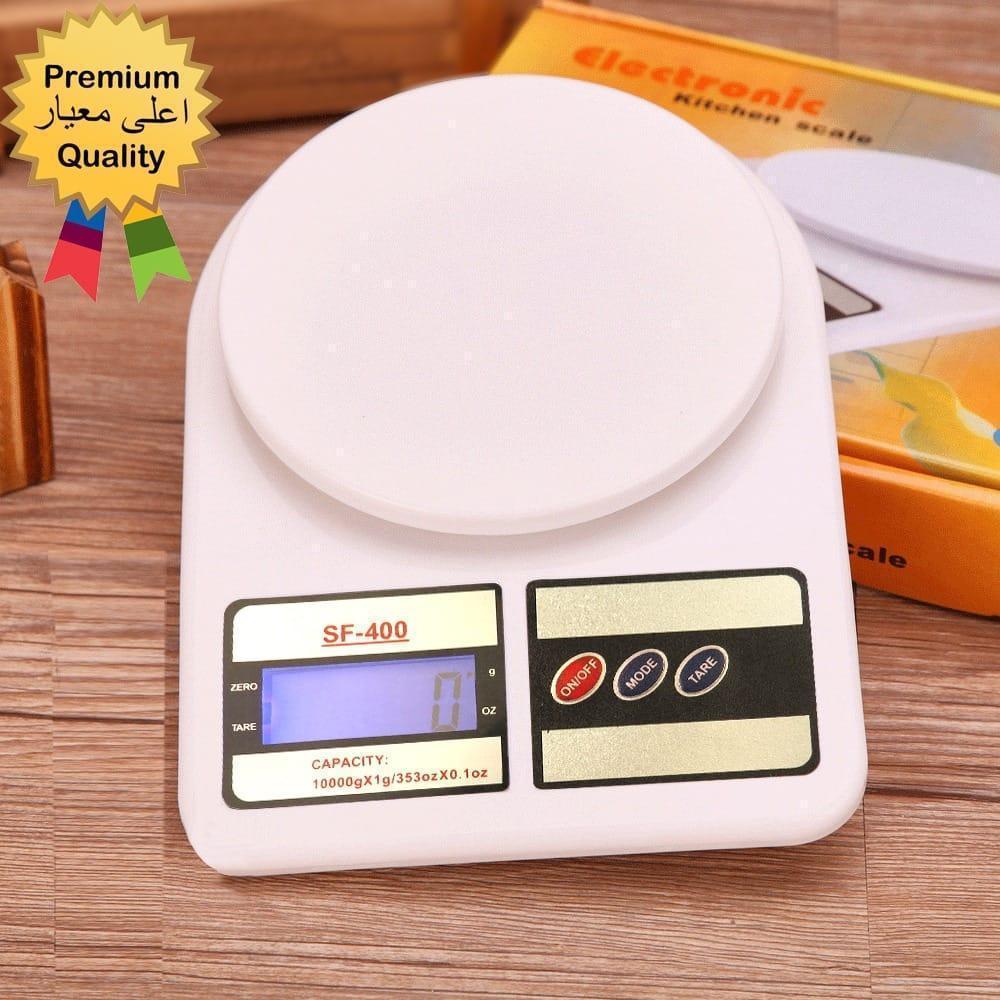Digital Kitchen Scale SE-400 White ABS 10kg