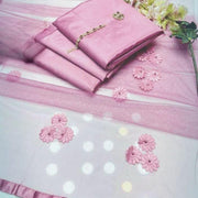 Katan Silk Suit Set Pink for Women