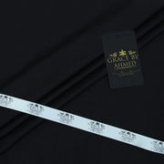 Black Boski Fabric for Men Wedding Office Wear