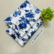 2 Pcs Women's Unstitched Printed Suit