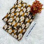2 Pcs Women's Unstitched Printed Suit