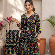 2 Pcs Women's Unstitched Printed Suit