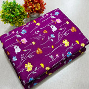 2 Pcs Women's Unstitched Printed Suit
