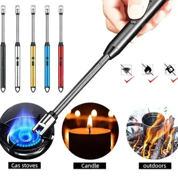 Electric Lighter for Gas Stoves, Candles & Outdoor Fires