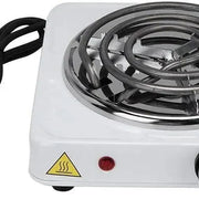 Electric Stove with Glass Lid for Small Kitchens