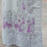 MUSHQ 3 Pcs UnStitched Chicken Kari Embroidered Lawn Suit