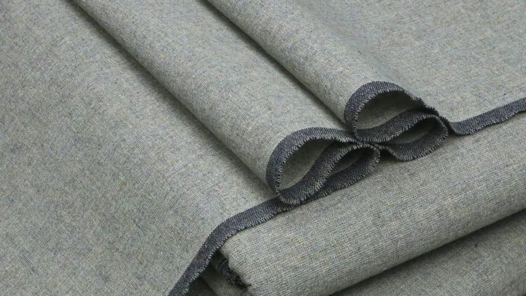 Men's Khaddar Unstitched Grey Suit – Winter Wear