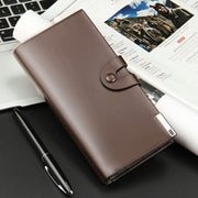 Premium Men's Long Wallet with Mobile Pocket