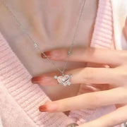 Silver Plated Adjustable Necklace for Men Women