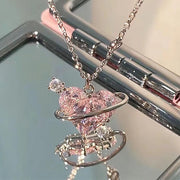 Silver Plated Adjustable Necklace for Men Women