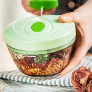 High Quality 500ML Manual Pull Chopper – Hand Pull Food Processor, Vegetable & Garlic Cutter