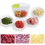 High Quality 500ML Manual Pull Chopper – Hand Pull Food Processor, Vegetable & Garlic Cutter