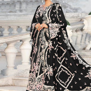 3 Pcs Women's Unstitched Embroidered Suit