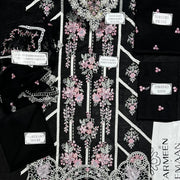 3 Pcs Women's Unstitched Embroidered Suit