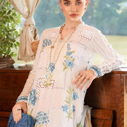 Digital Printed Lawn 3Pc Set Pink Blue Floral
