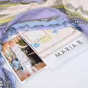 Digital Printed Lawn 3Pc Set Pink Blue Floral