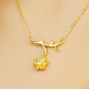 Gold Plated Daisy Jewelry Set for Women