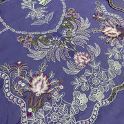 Purple Chikankari Lawn 3-Piece Suit for Women