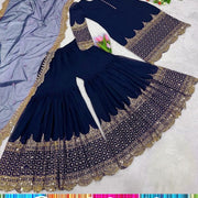 3-Piece Women's Shamoz Silk Sequin Suit Set