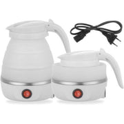 Collapsible Electric Kettle Blue Portable Fast Boil