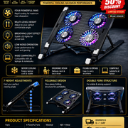 Folding Laptop Cooling Pad