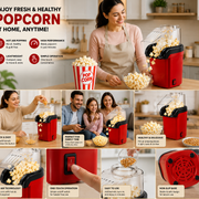 Popcorn Machine Maker High-Performance Electric Mini Popcorn Maker Machine