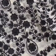 3-Piece Women's Stitched White Embroidered Suit for Eid & Weddings