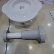 1.5L Manual Food Chopper – Speedy Hand Press Vegetable & Fruit Cutter - Plastic Body (Random Color)